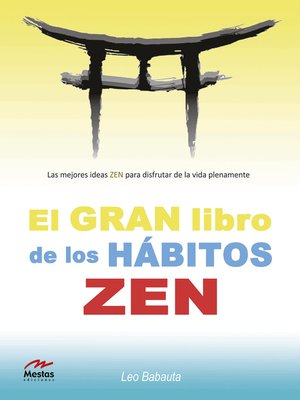 cover image of El gran libro de los hábitos zen